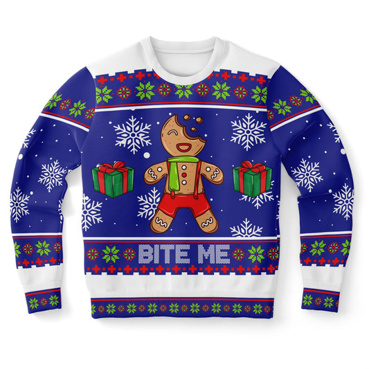 Bite Me Christmas Sweatshirt