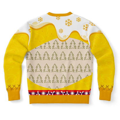 Bucket List: Beer and Ice Christmas Sweatshirt