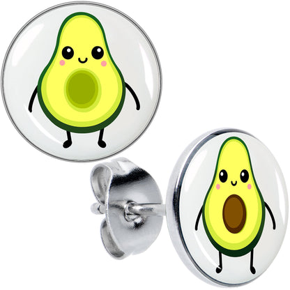 Avocado Oh Both Sides Stud Earrings by Onyx O