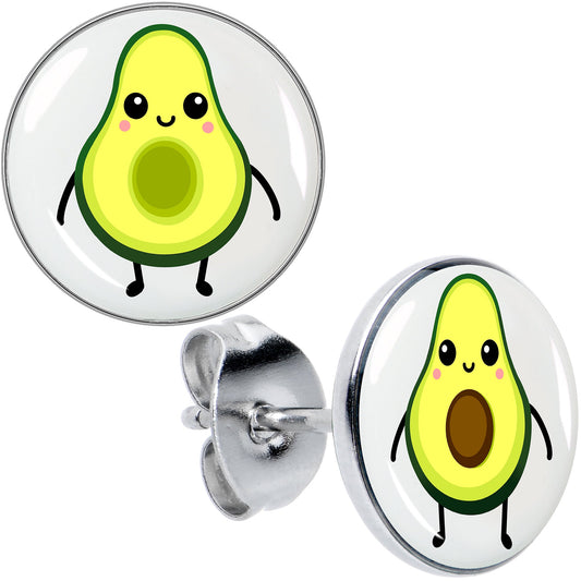Avocado Oh Both Sides Stud Earrings by Onyx O