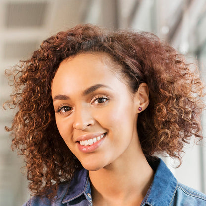 Love Me Not Flower Stud Earrings by Onyx O