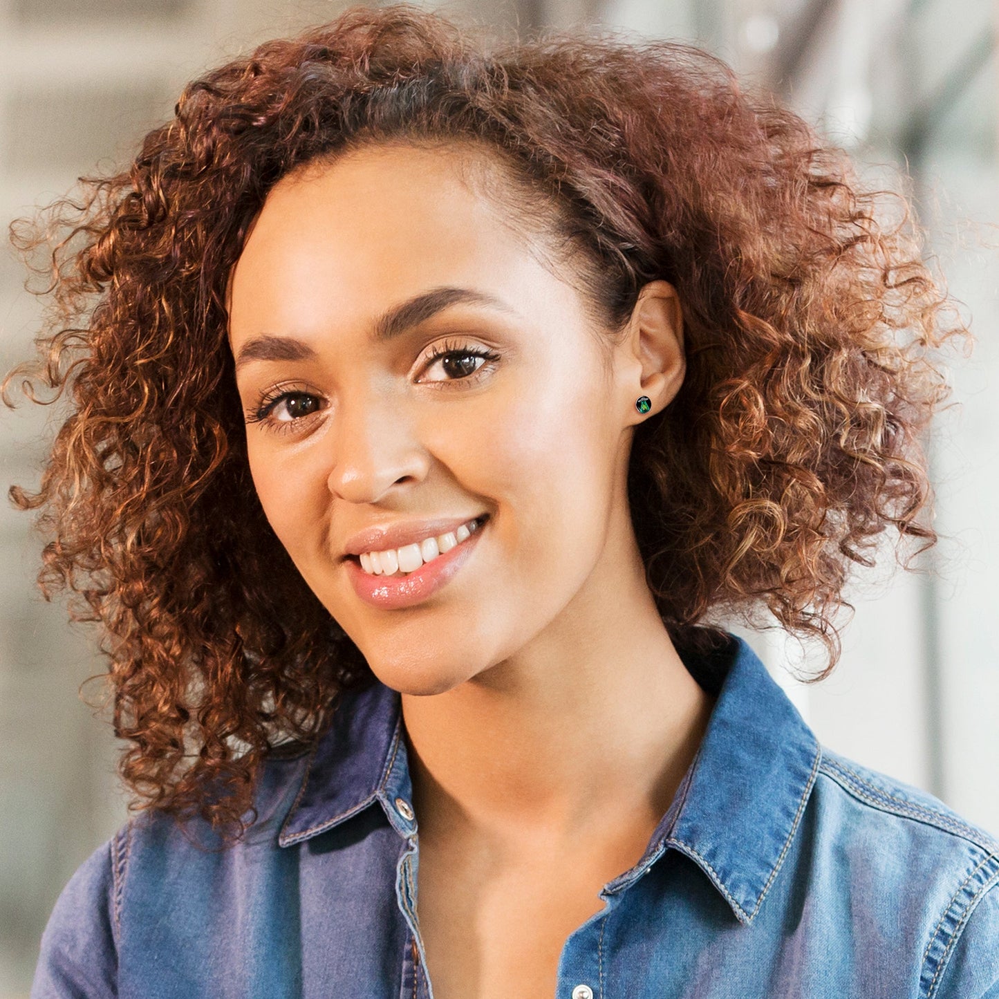 Alien UFO Dinosaur Abduction Stud Earrings Set by Onyx O