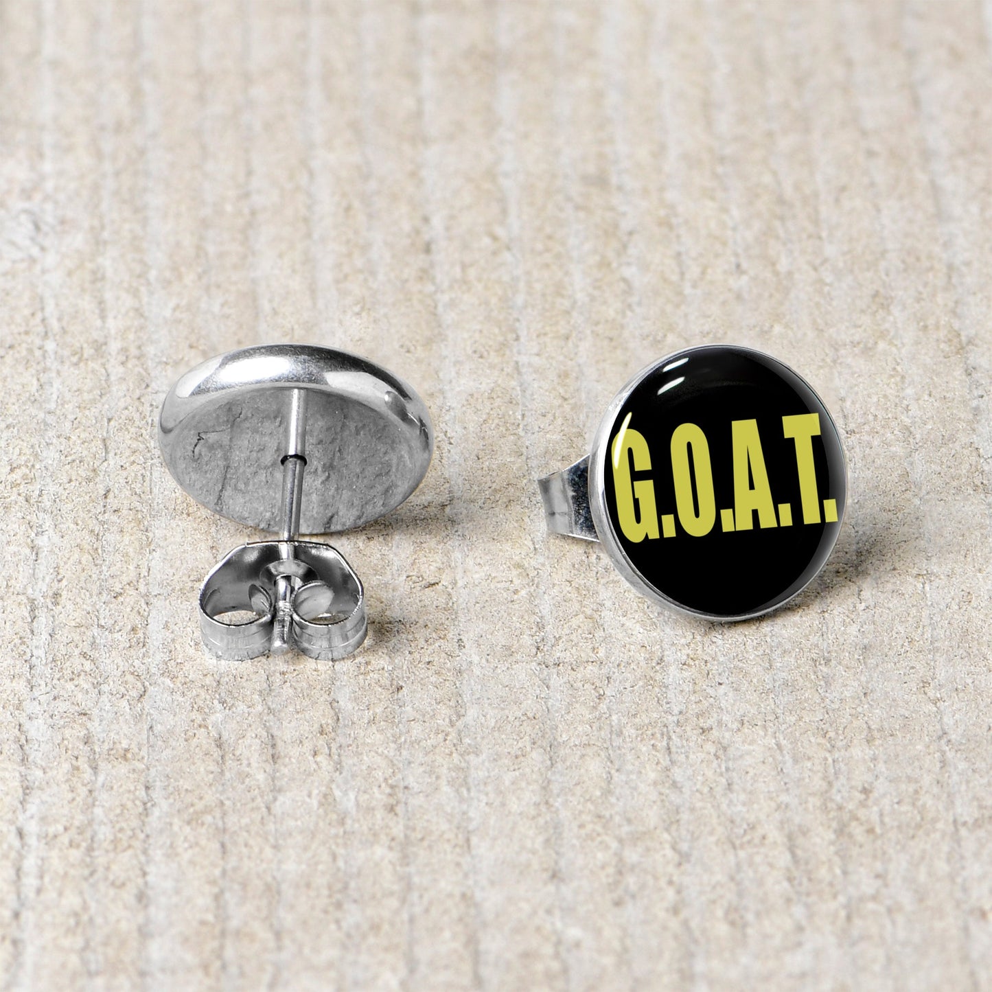 G.O.A.T. Stud Earrings by Onyx O