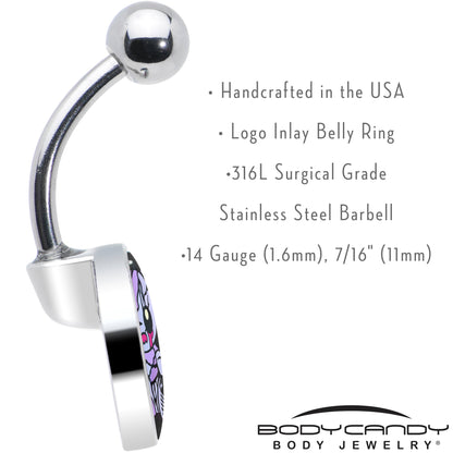 Attitude Teddy Bear Belly Ring by Onyx O