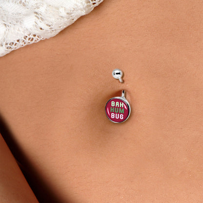 Bah Humbug Holiday Grouch Belly Ring by Onyx O