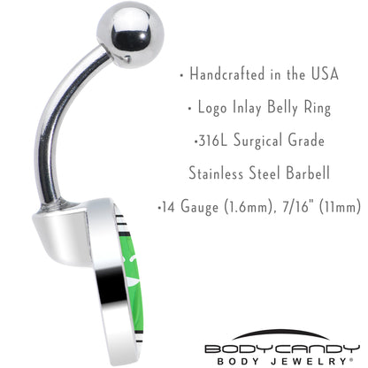 Battery Full Belly Ring by Onyx O