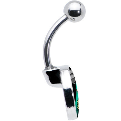 Alien UFO Dinosaur Abduction Belly Ring by Onyx O