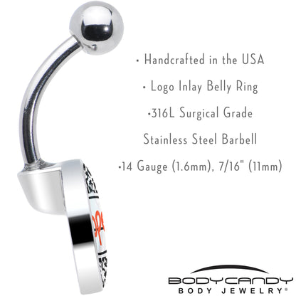 Dope Composition Notebook Belly Ring by Onyx O