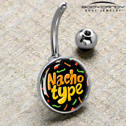 Nacho Type Belly Ring by Onyx O