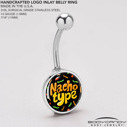 Nacho Type Belly Ring by Onyx O