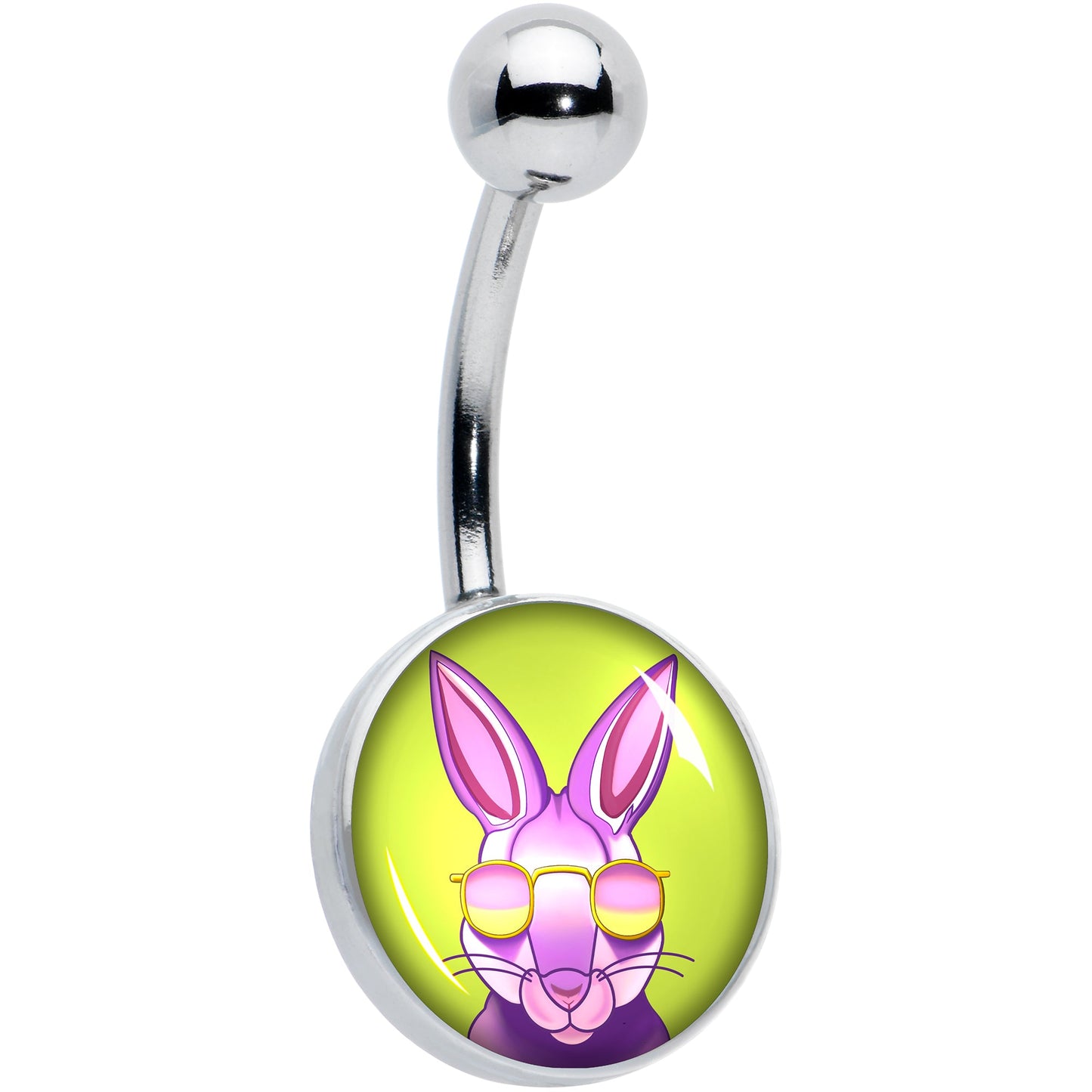 Cool Shades Bunny Belly Ring by Onyx O