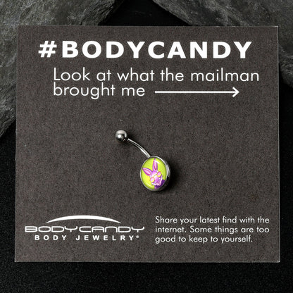 Cool Shades Bunny Belly Ring by Onyx O