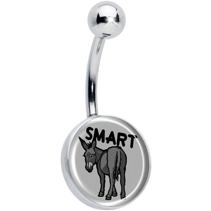 Donkey Smart Ass Belly Ring by Onyx O