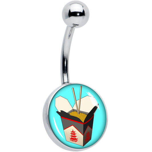 Chinese Take Out Belly Ring by Onyx O