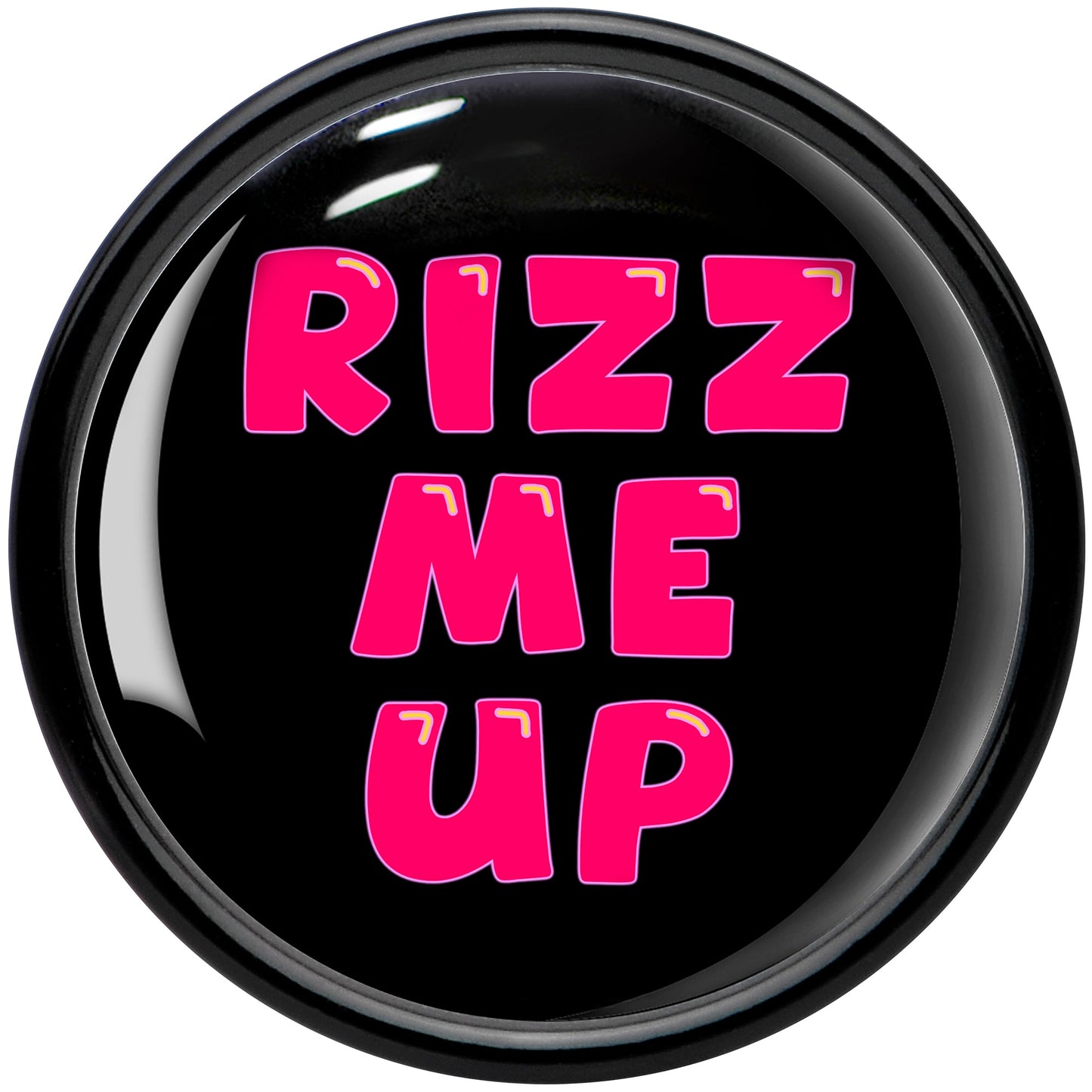 RIZZ ME UP Black Acrylic Saddle Plug Set by Onyx O