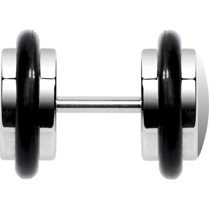 Stainless Steel Yellow SunFlower Cheater Plug