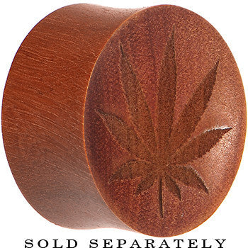 Organic Sawo Wood Ganga Leaf Full Saddle Plug