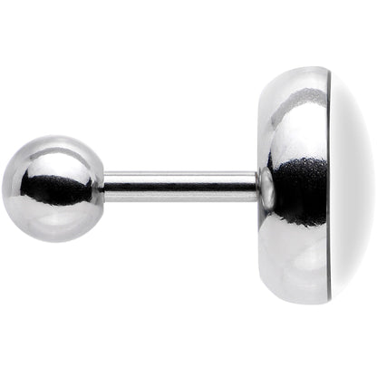 16G Black and White Yin Yang Tragus Cartilage Earring