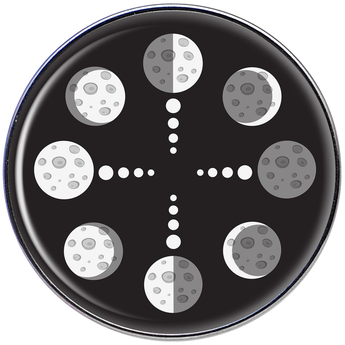 Phases of the Moon Tragus Cartilage Earring