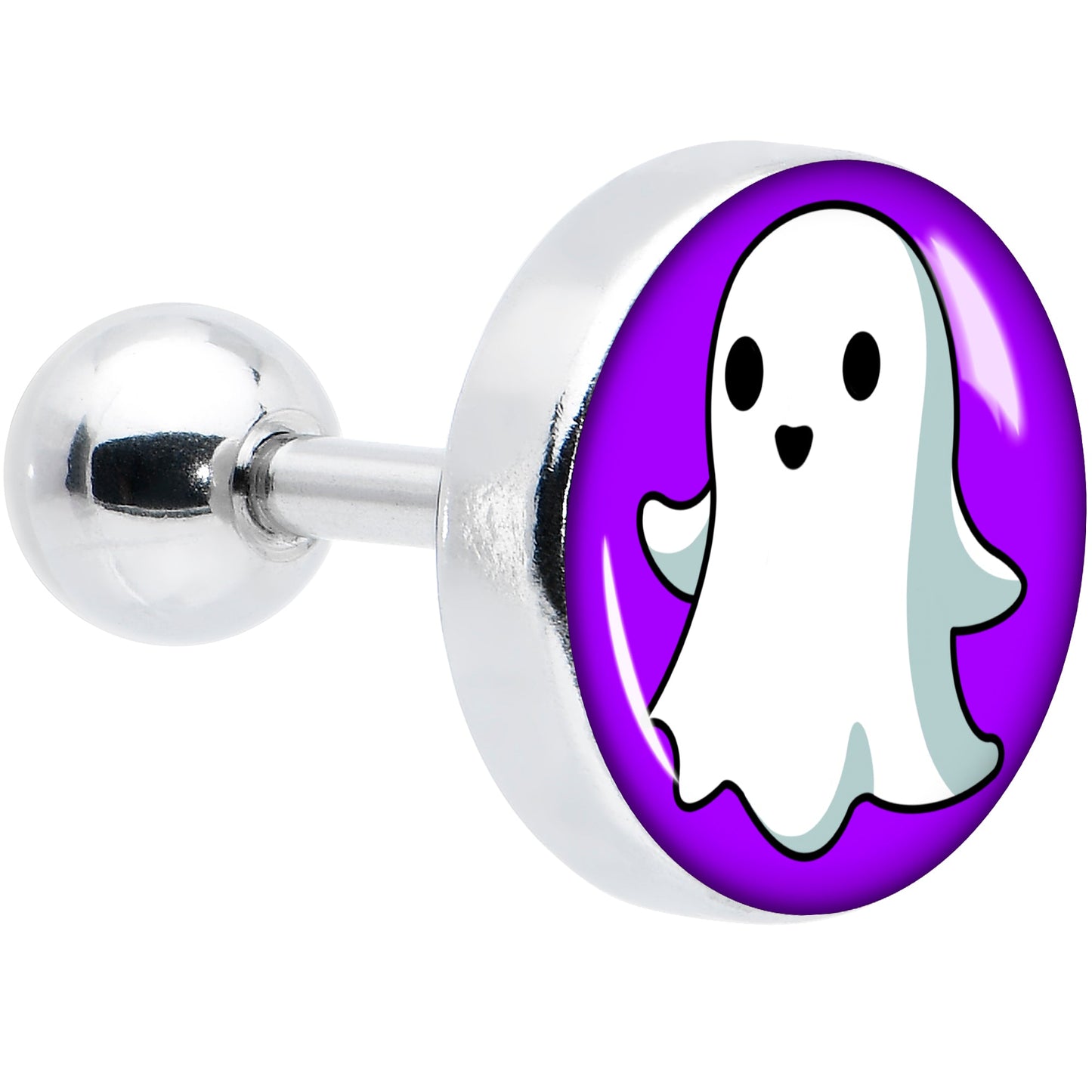 16G 1/4 Ghost Cartilage Tragus Earring by Onyx O