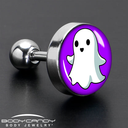 16G 1/4 Ghost Cartilage Tragus Earring by Onyx O