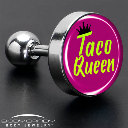Taco Queen Tragus Cartilage Earring by Onyx O