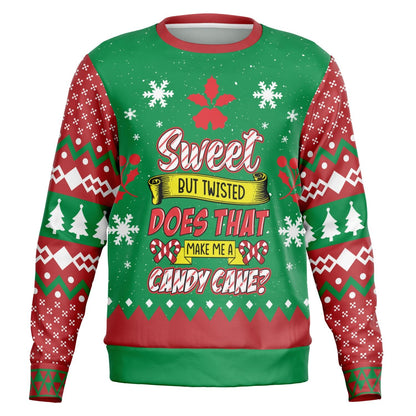 Candy Cane Christmas Sweatshirt