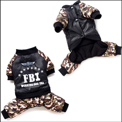 FBI Camouflage Coat |  Jumpsuit Pants