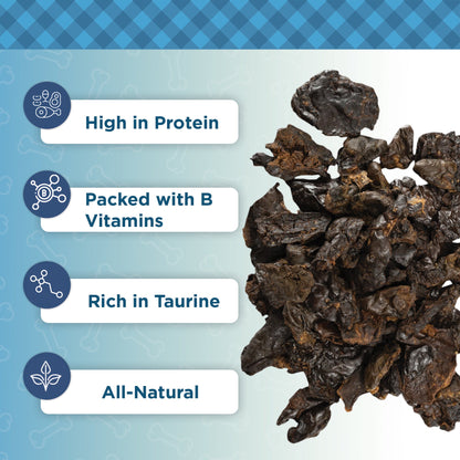 Country Living Dehydrated Chicken Hearts & Livers Dog Treats – 9oz Bag – 100% Natural, High-Protein, Single-Ingredient – Grain-Free, Healthy Training & Reward Treats – No Preservatives or Additives