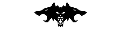 Cyberbeast Logo Tailgate Decals For The 2023-2026 Tesla Cybertruck