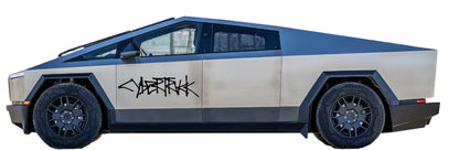 Cybertruck Door Decals For The 2023-2026 Tesla Cybertruck (x2)