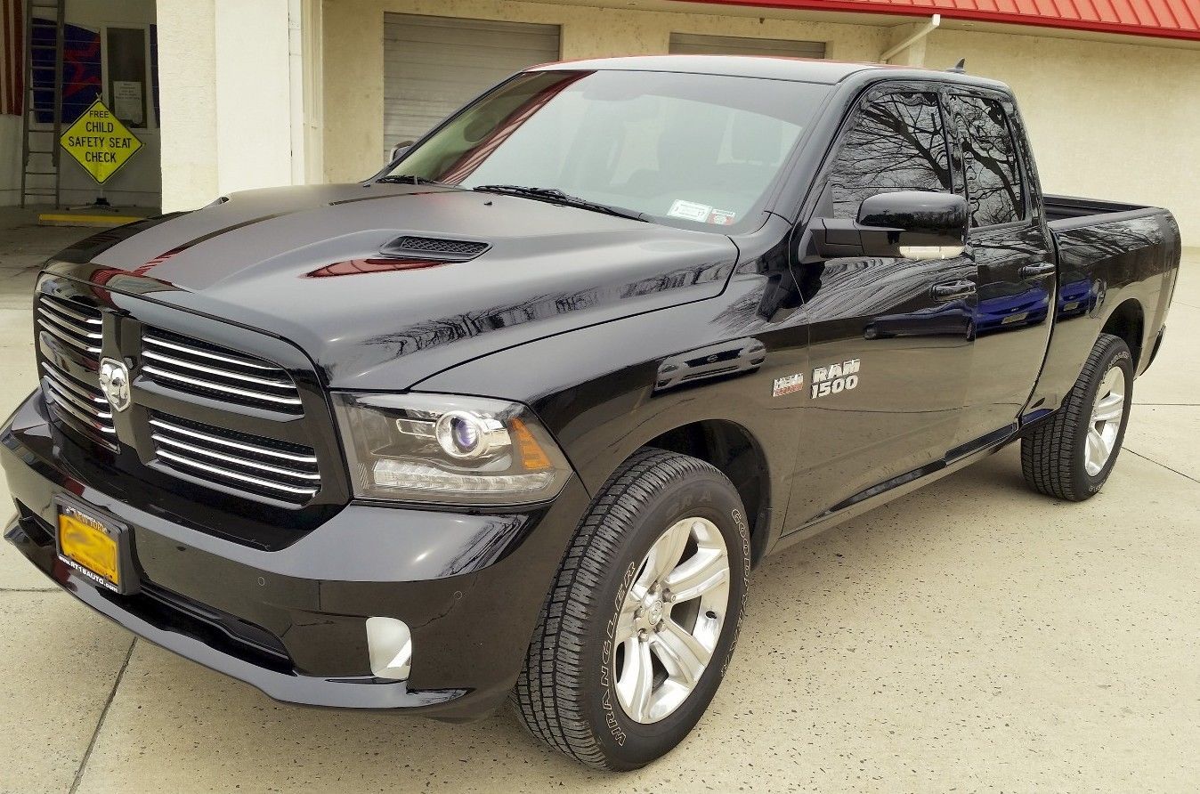 Dual Hood Decal Cover for 2009-2018 Dodge Ram 1500 SRT