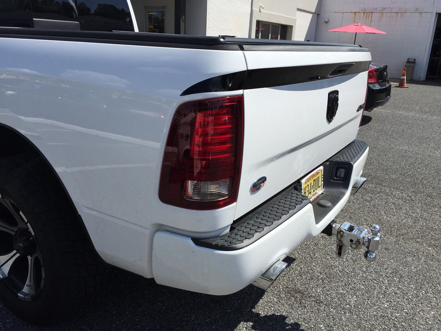 Tailgate Stripe Decal for 2009-2018 Dodge Ram 1500 SRT