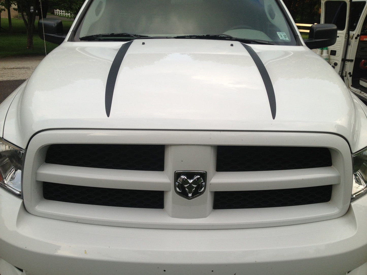 Hood Spear Decals for 2009-2021 Dodge Ram 1500