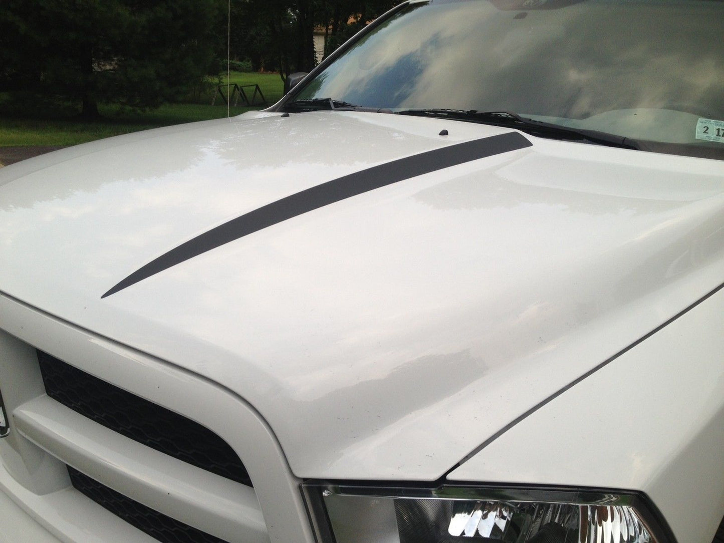 Hood Spear Decals for 2009-2021 Dodge Ram 1500