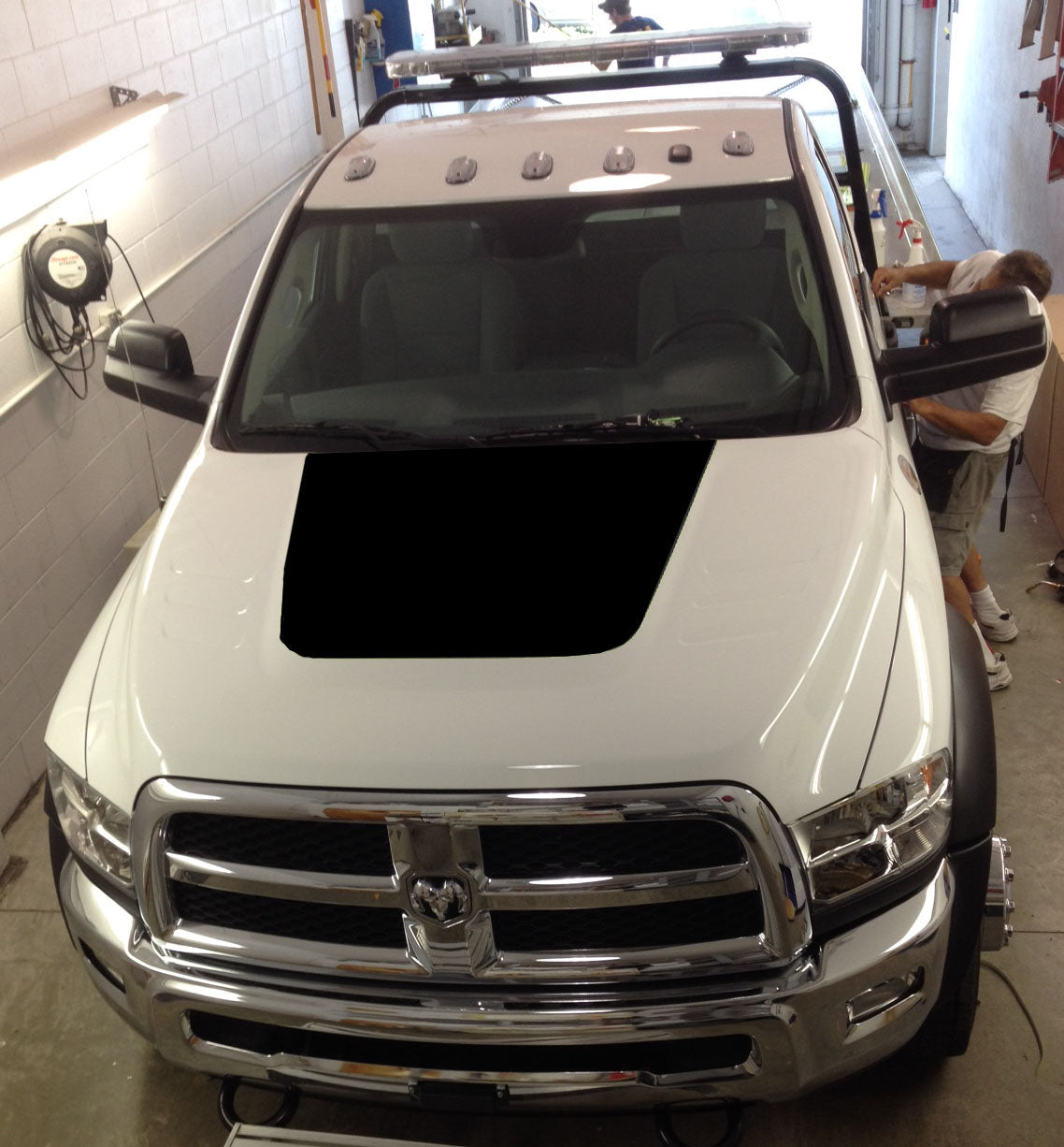 Hood Decal Cover for 2010-2021 Dodge Ram 2500-5500