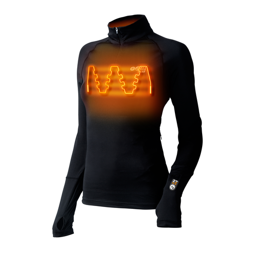FlexCore Women’s Heated Base Layer Shirt - Dual Control