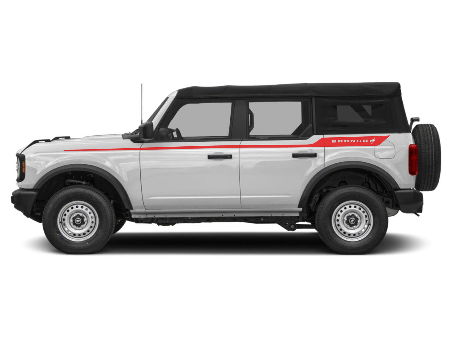 Side Stripe Decals for 2021-2025 Ford Bronco (x2)