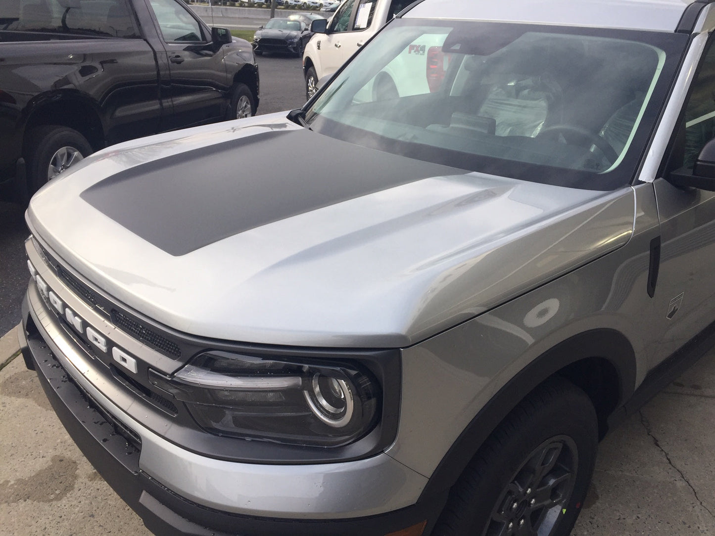 Hood Decal Cover for 2021-2025 Ford Bronco Sport