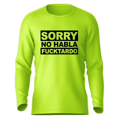 F*cktardo - Hi-Visibility UPF 50 Long Sleeve Sun Shirt