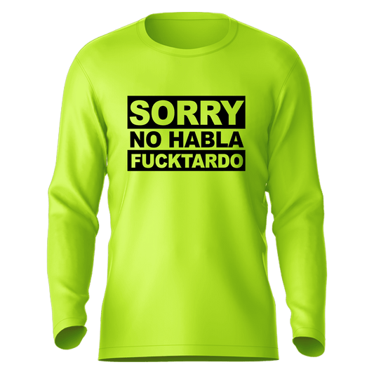F*cktardo - Hi-Visibility UPF 50 Long Sleeve Sun Shirt