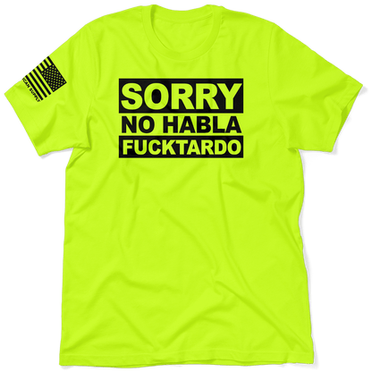 F*cktardo - Safety Yellow T-Shirt