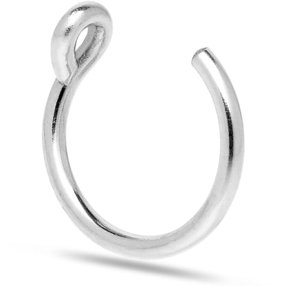 925 Sterling Silver Fake Nose Ring