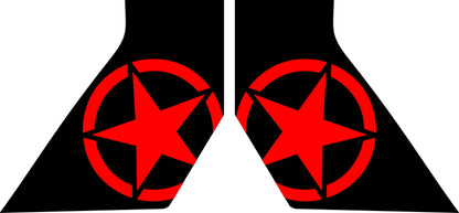 Side Star Graphic Decals for Jeep Gladiator (x2)