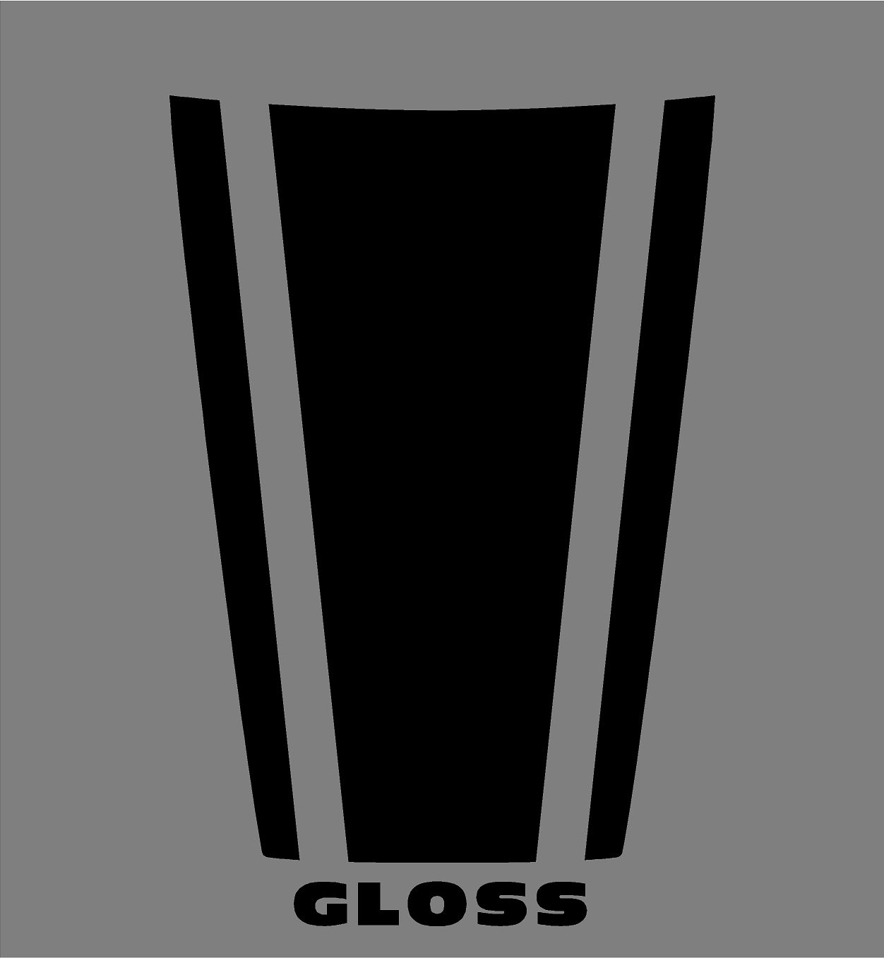 Hood Decal Stripe Cover for 2014-2024 Subaru Forester Sport