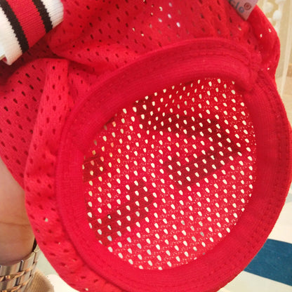 Mesh Basketball Uniform Jersey for Dog Cat Pet