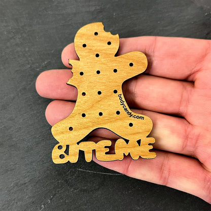 Gingerbread Man Travel Flat Back Earring Palette