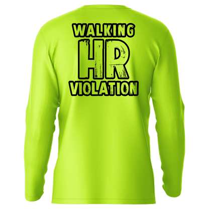 HR Violation - Hi-Visibility UPF 50 Long Sleeve Sun Shirt