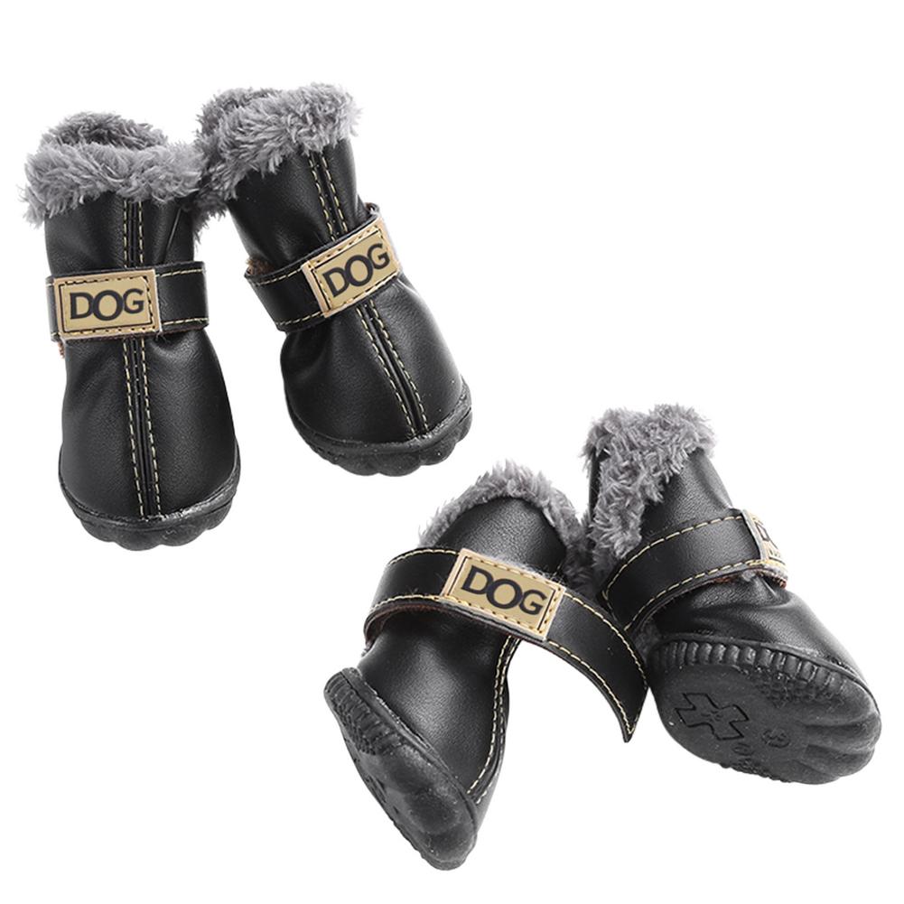 Dog Australia Waterproof Fleece-Lined Warm Dog Snow Boots
