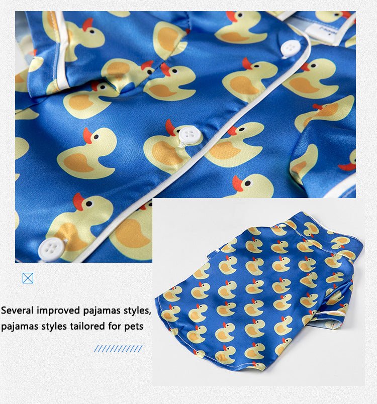 Pet Silk Duck Pajamas - Jaico Online Shop